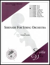 Serenade for String Orchestra Orchestra sheet music cover Thumbnail